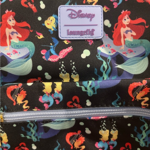 Loungefly Disney Little Mermaid mini Backpack - Picture 5 of 6